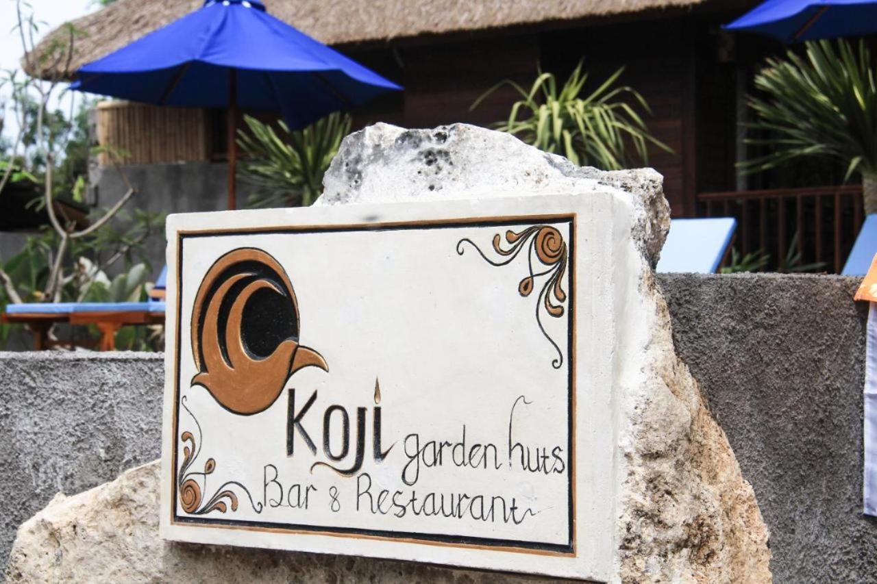 Koji Garden Huts Otel Lembongan Dış mekan fotoğraf