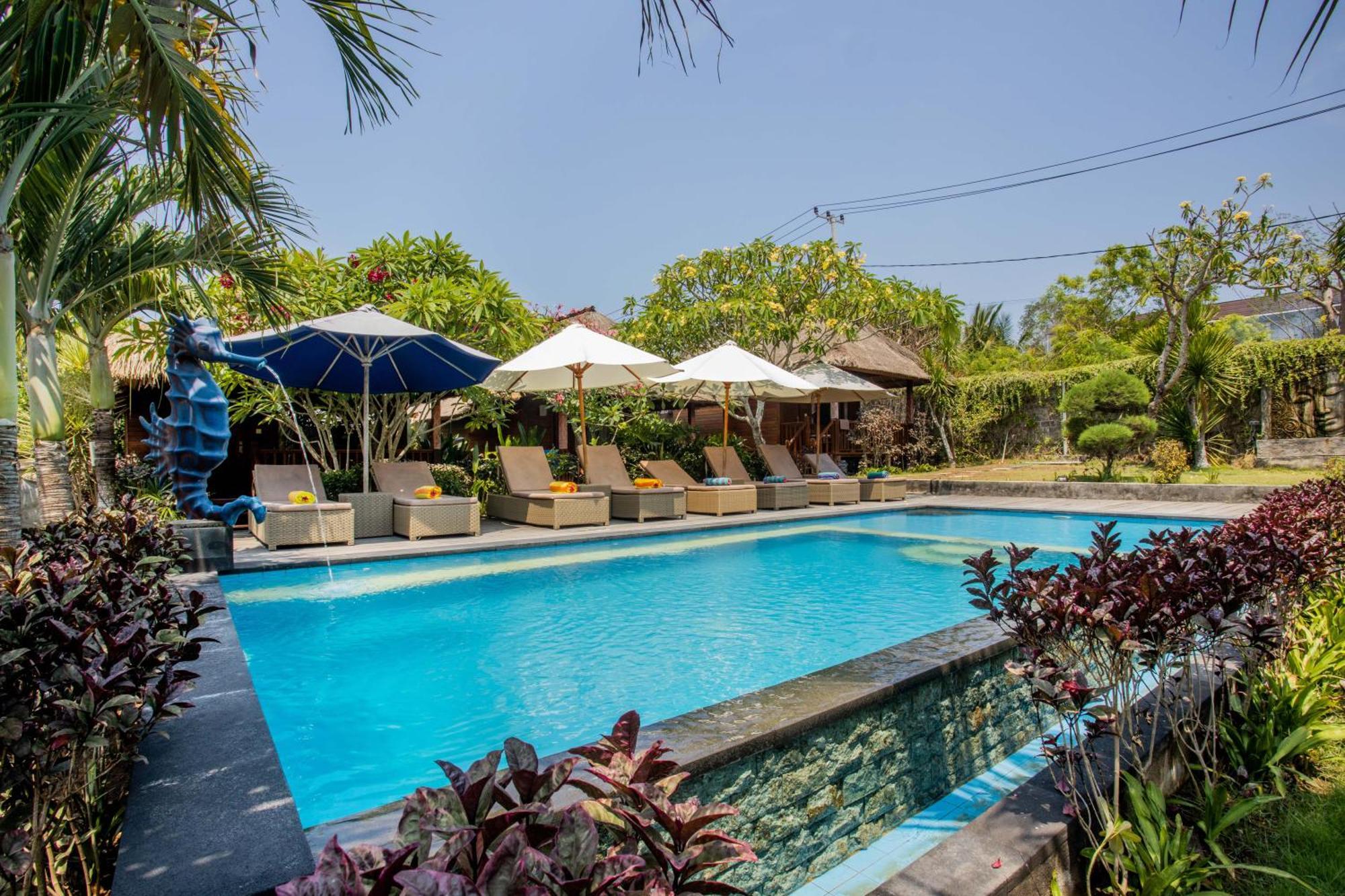 Koji Garden Huts Otel Lembongan Dış mekan fotoğraf