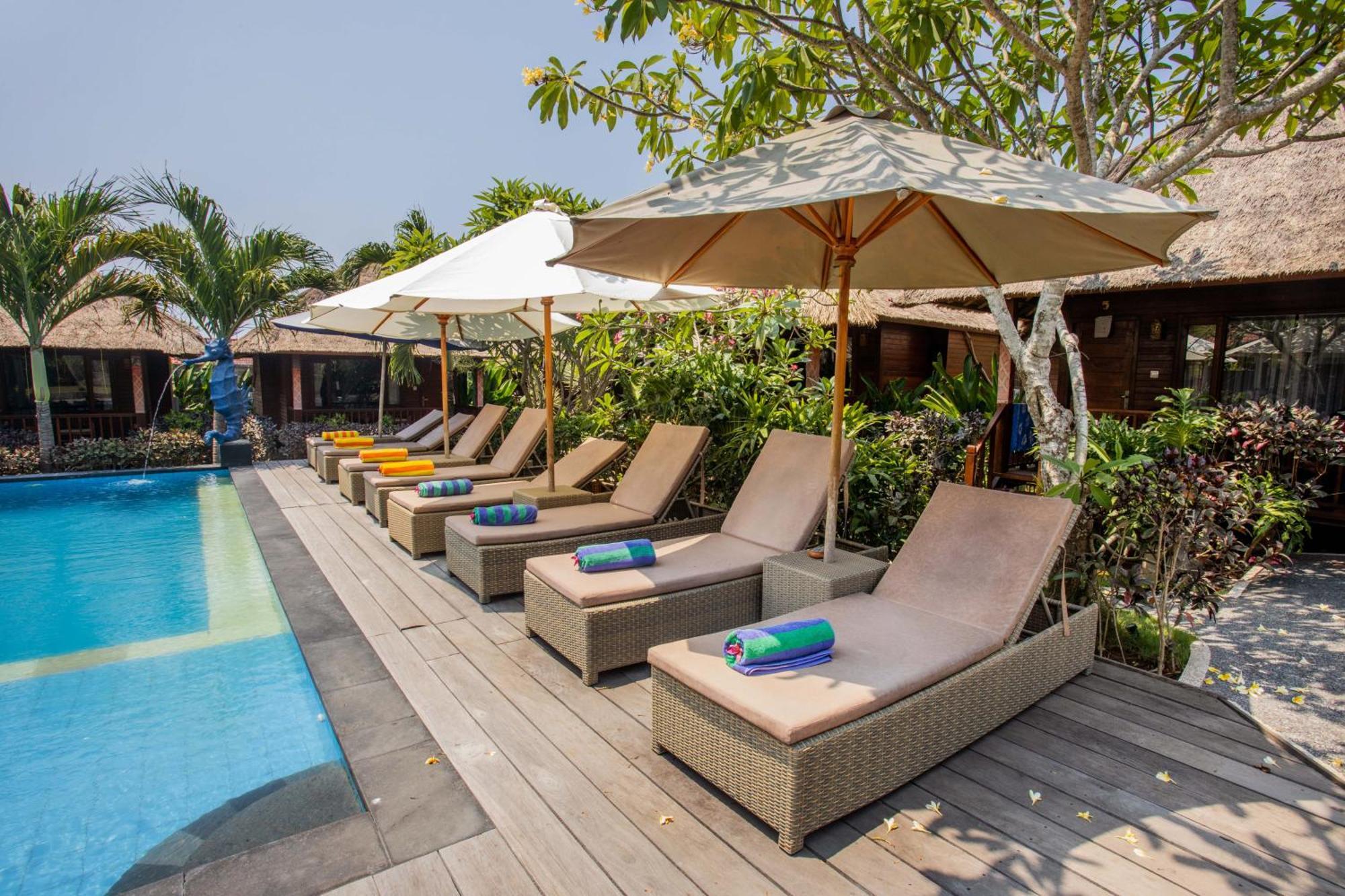 Koji Garden Huts Otel Lembongan Dış mekan fotoğraf