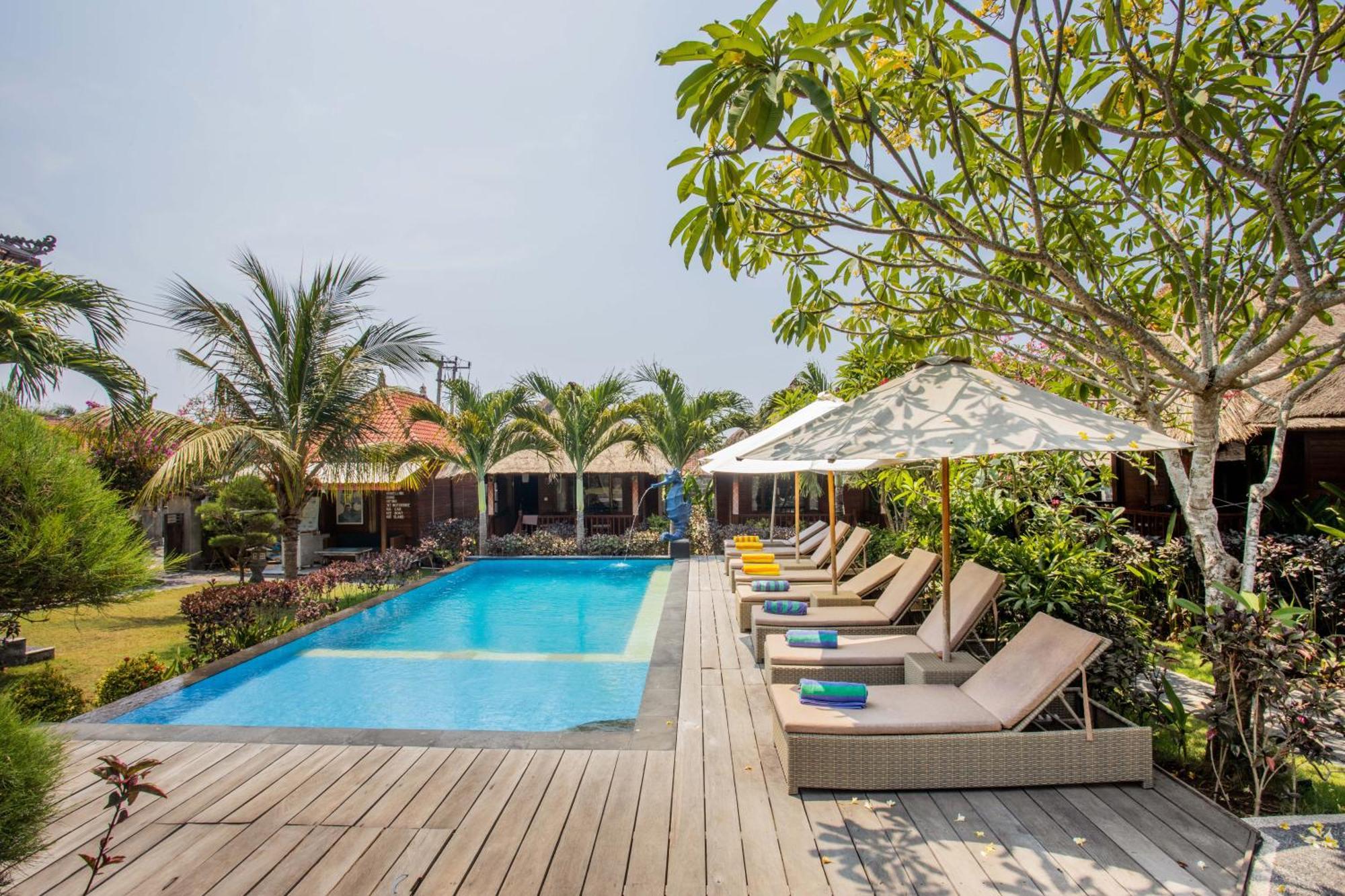 Koji Garden Huts Otel Lembongan Dış mekan fotoğraf